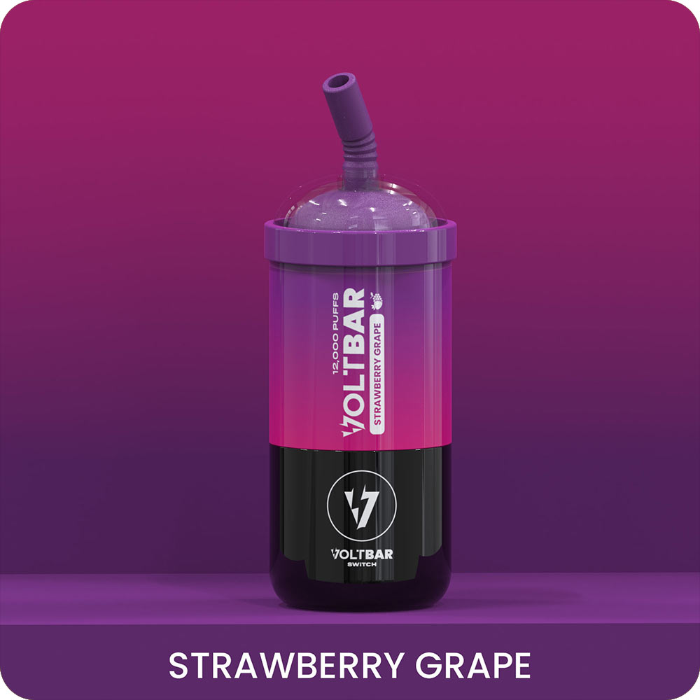 Voltbar Switch 12000 puff kit Strawberry Grape