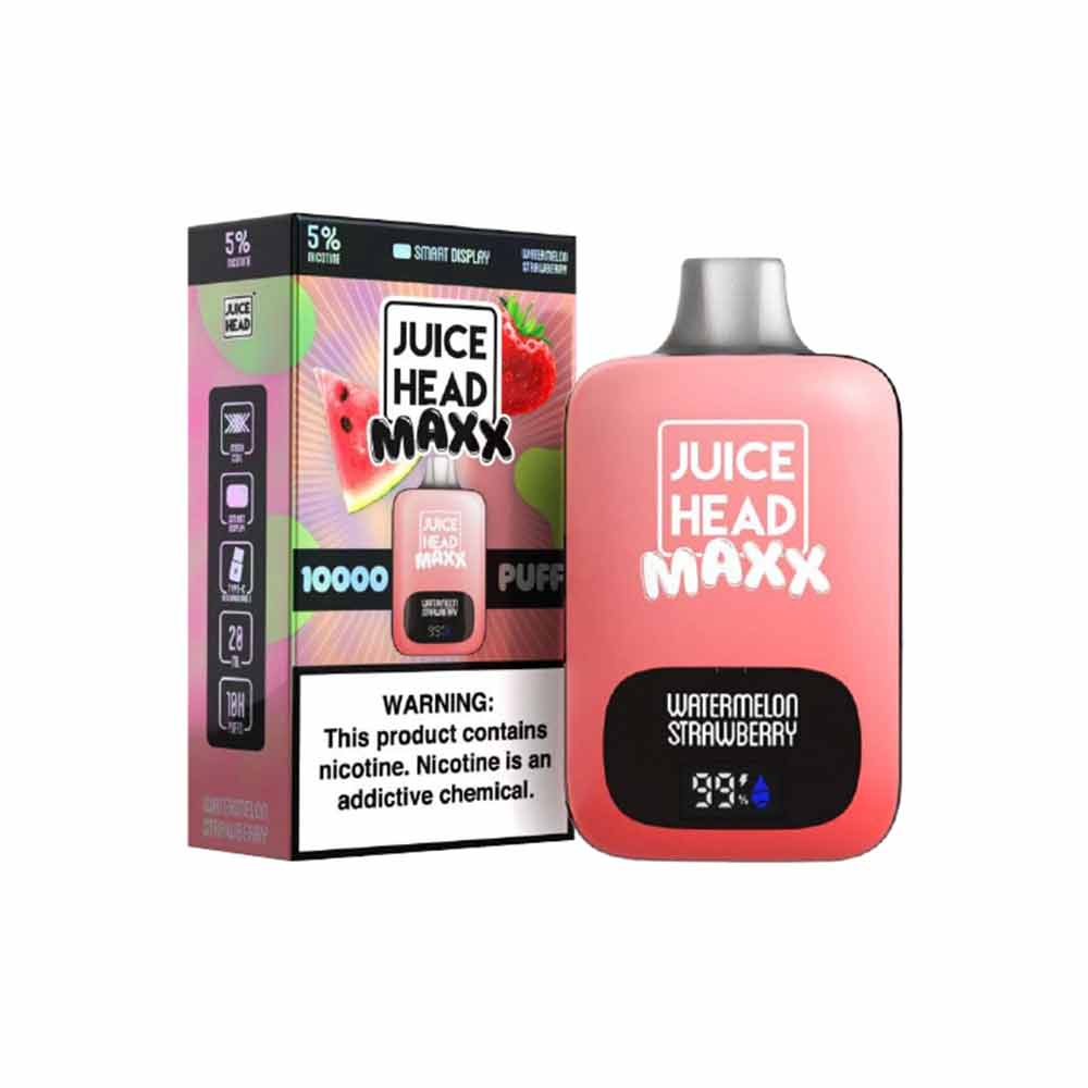 Juice Head Maxx Watermelon Strawberry Disposable Vape (10000 Puffs)
