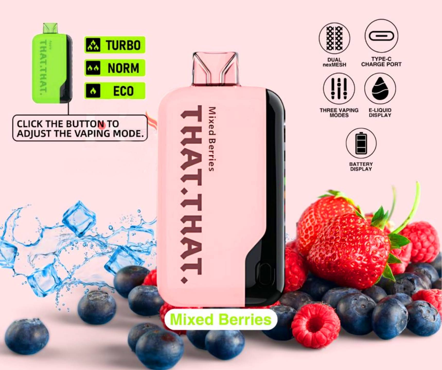 That that mixed berries 18000 Puffs