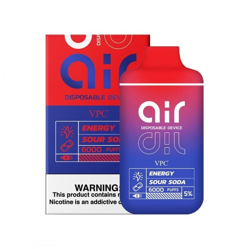 VPC AIR Disposable 6000 Puffs – Energy Sour Soda