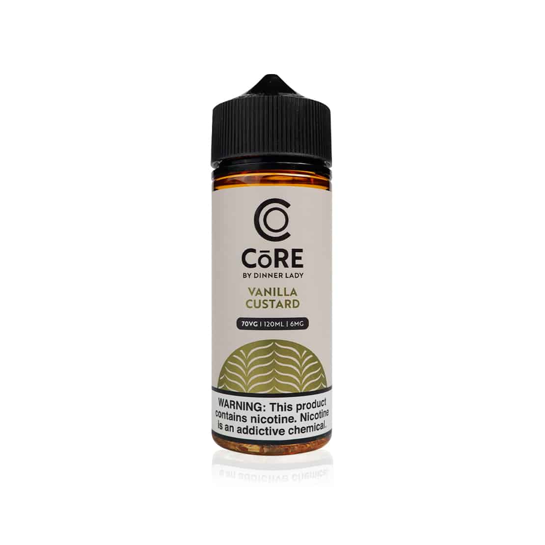 DINNER LADY : CORE VANILLA CUSTARD 120ML (FREEBASE)